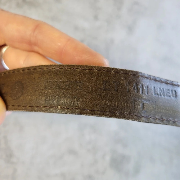 FOSSIL Stitch Multicolor Leather Belt - Picture 8 of 9